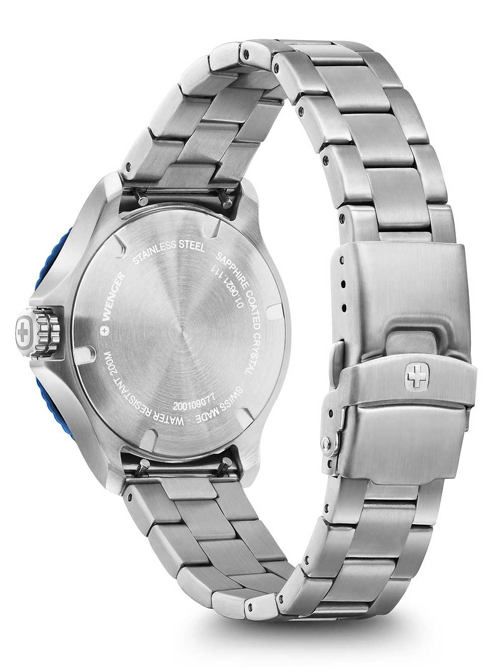 Wenger 01.0621.111 Seaforce moteriškas laikrodis diver 36mm 20 ATM