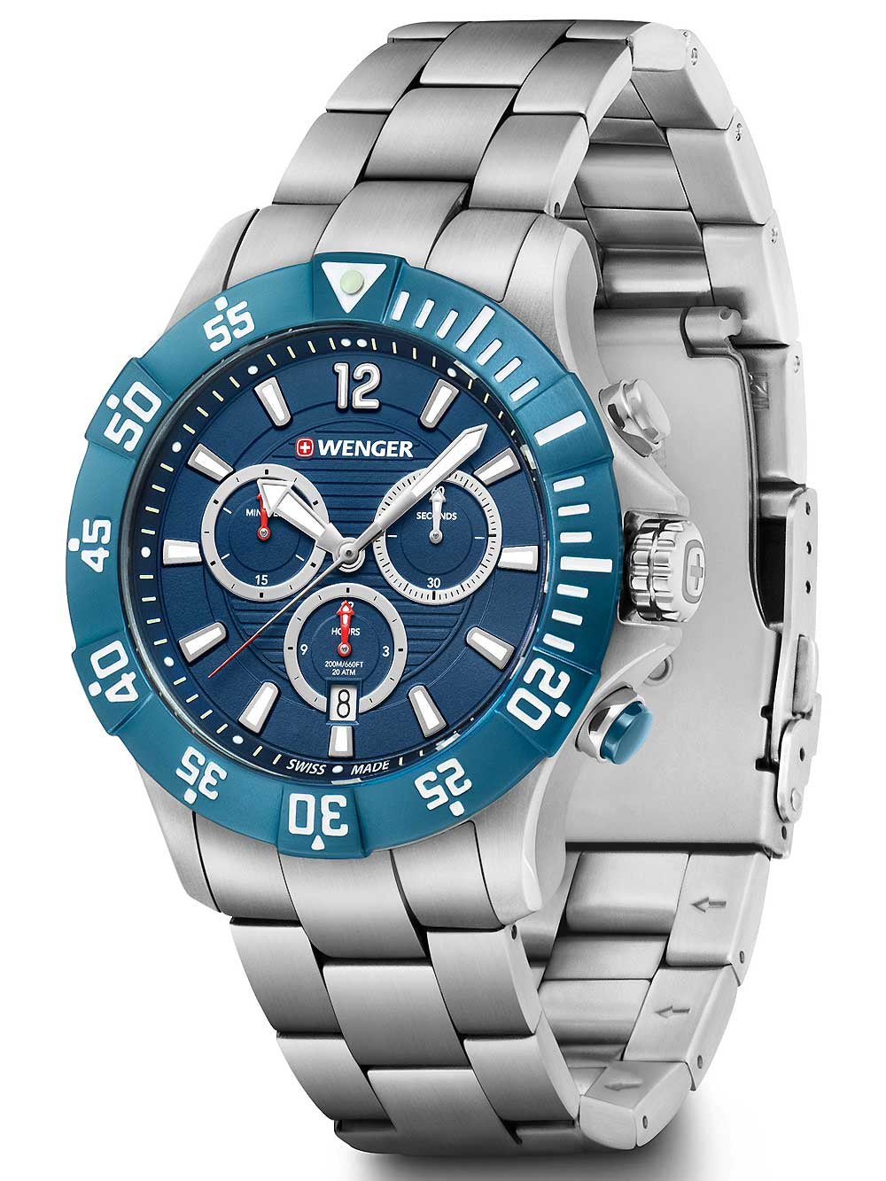 Wenger 01.0643.119 Seaforce diver-chronograph 43mm 20ATM