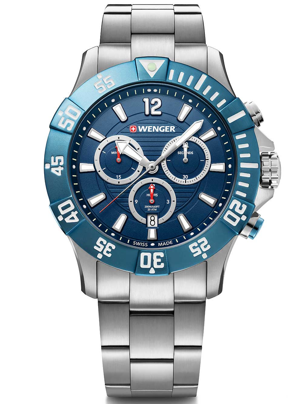 Wenger 01.0643.119 Seaforce diver-chronograph 43mm 20ATM