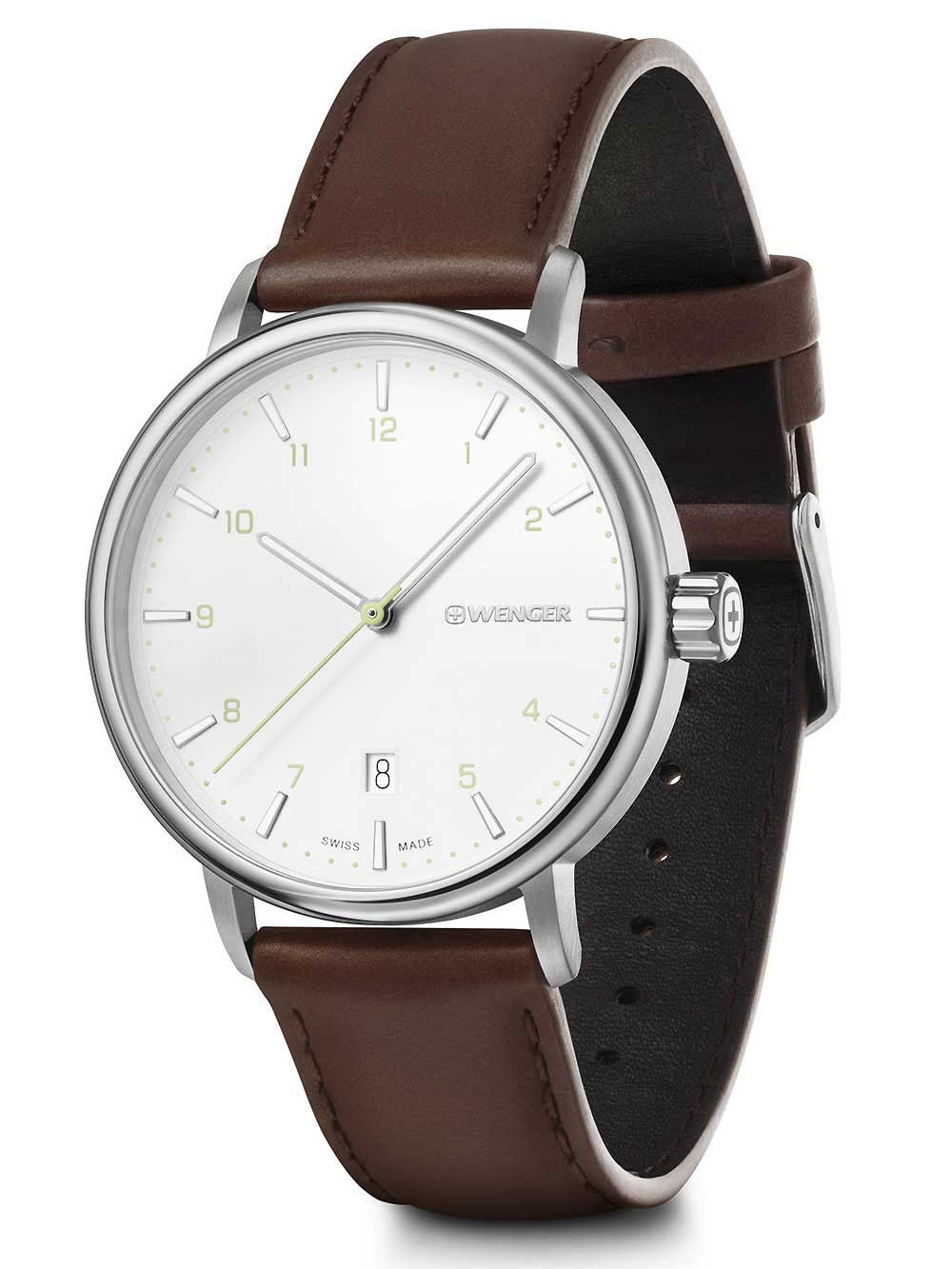 Wenger 01.1731.117 Urban Classic vyriškas laikrodis 40mm 10 ATM