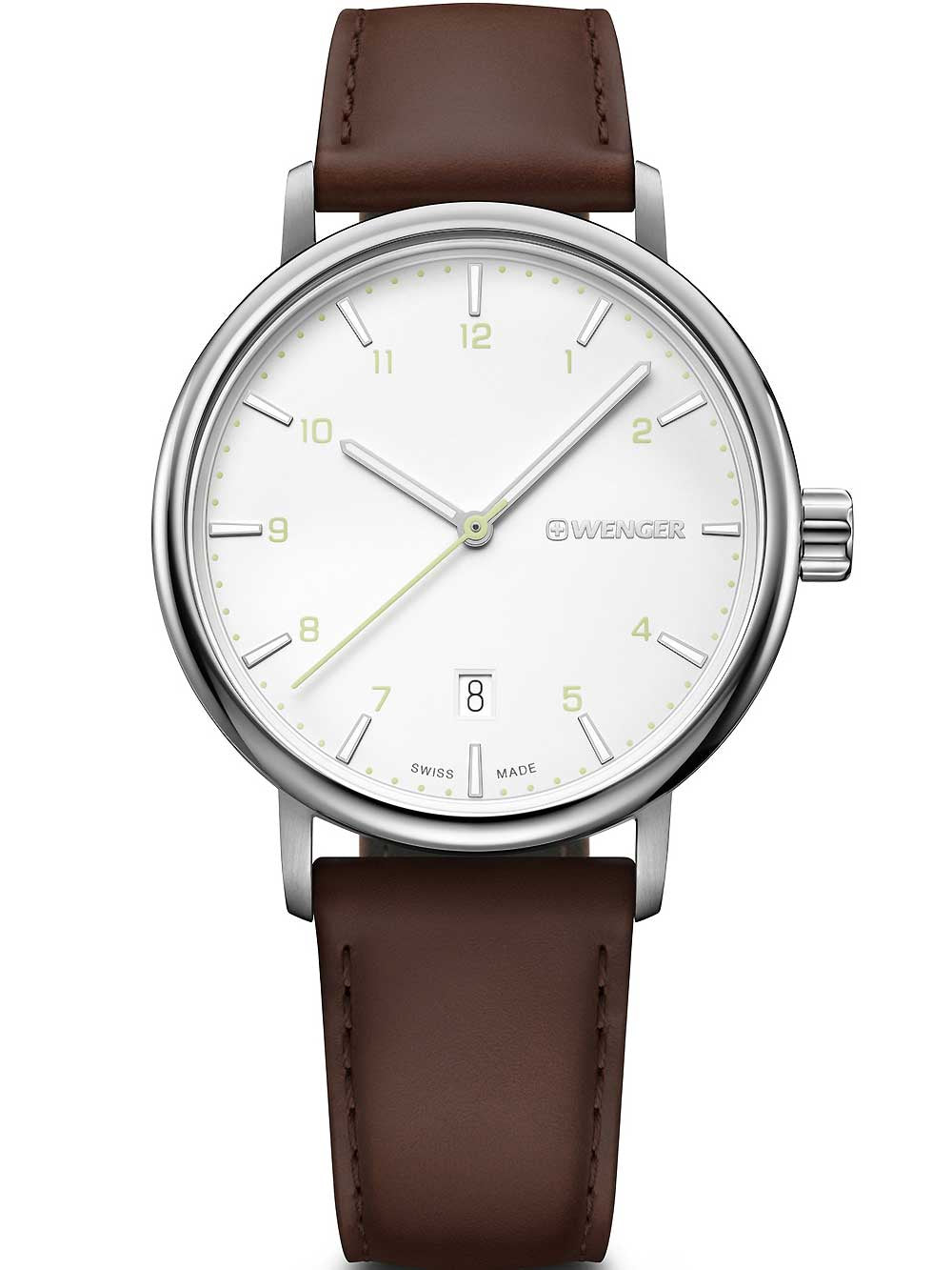 Wenger 01.1731.117 Urban Classic vyriškas laikrodis 40mm 10 ATM