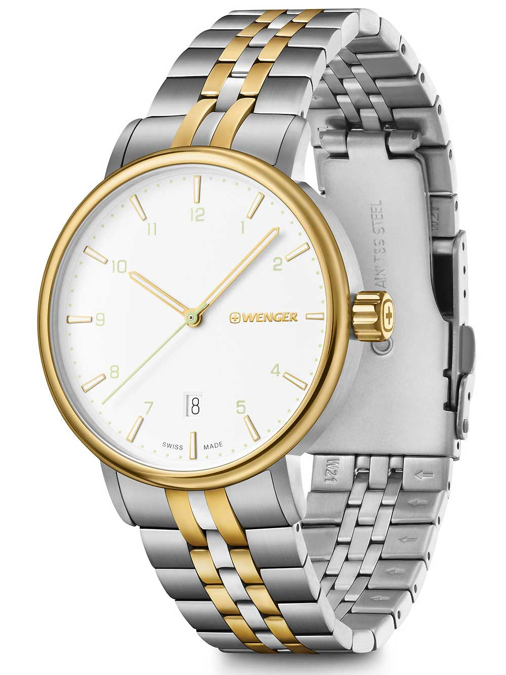 Wenger 01.1731.122 Urban Classic vyriškas laikrodis 40mm 10 ATM