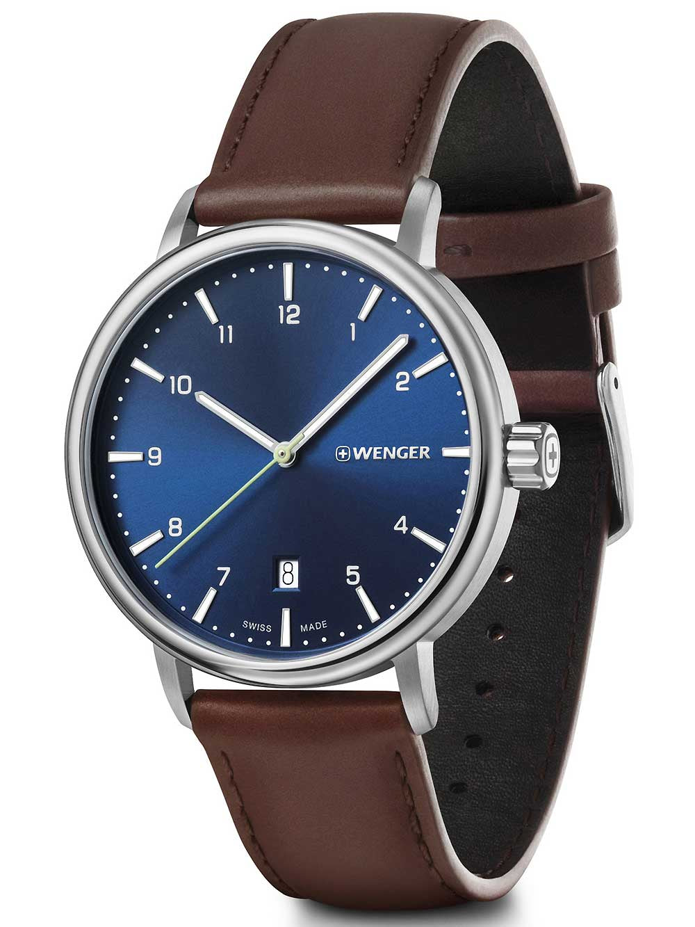 Wenger 01.1731.123 Urban Classic vyriškas laikrodis 40mm 10 ATM