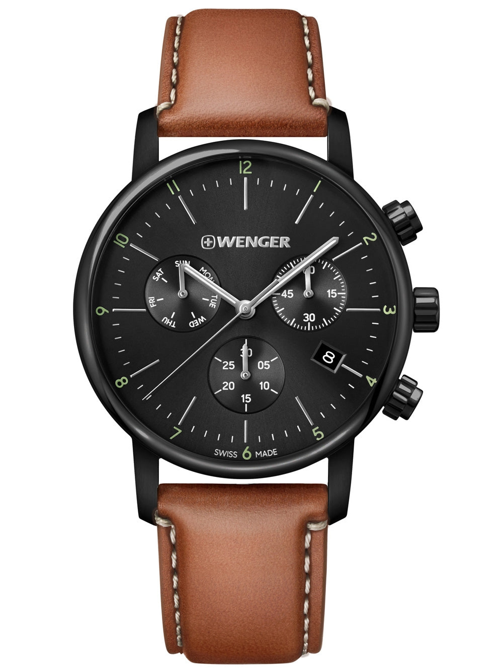 Wenger 01.1743.115 Urban Classic Chronograph 44mm 10ATM