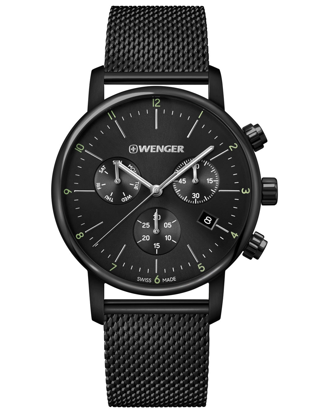 Wenger 01.1743.116 Urban Classic Chronograph 44mm 10ATM