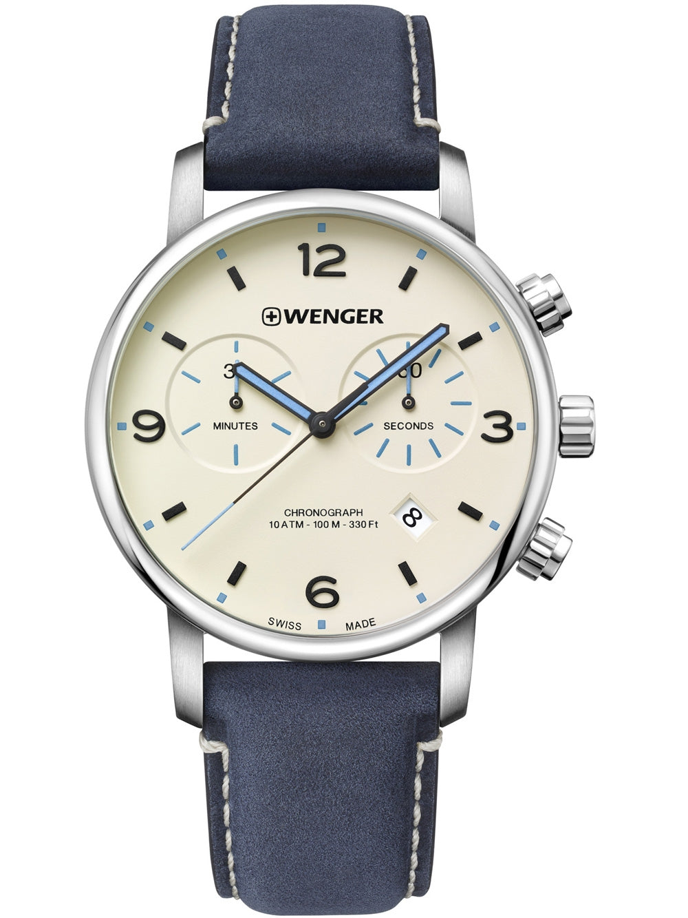 Wenger 01.1743.119 Urban Metropolitan Chronograph 44mm 10ATM