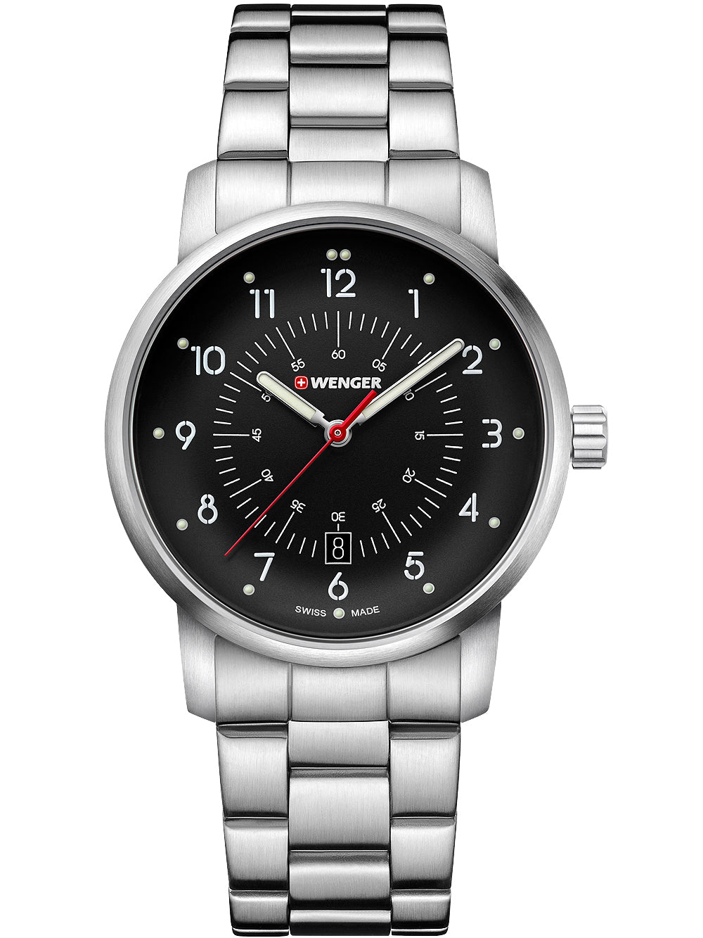 Wenger 01.1641.116 Avenue vyriškas laikrodis 42mm 10ATM