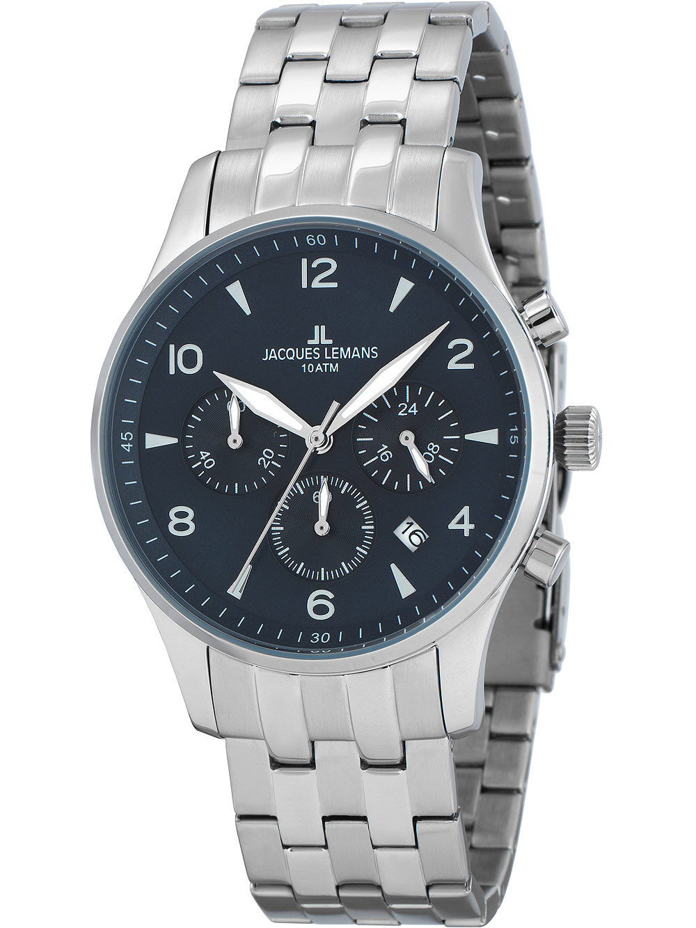 Jacques Lemans 1-1654.2ZG London chrono 40mm 10ATM
