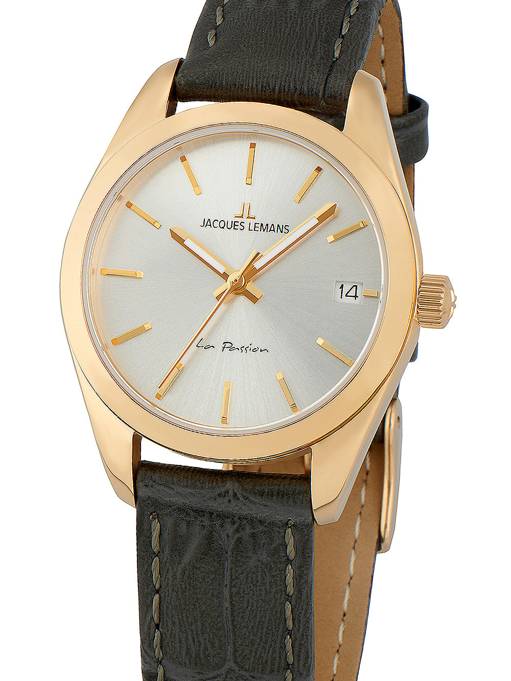 Jacques Lemans 1-2084C La Passion moteriškas laikrodis 30mm 10ATM