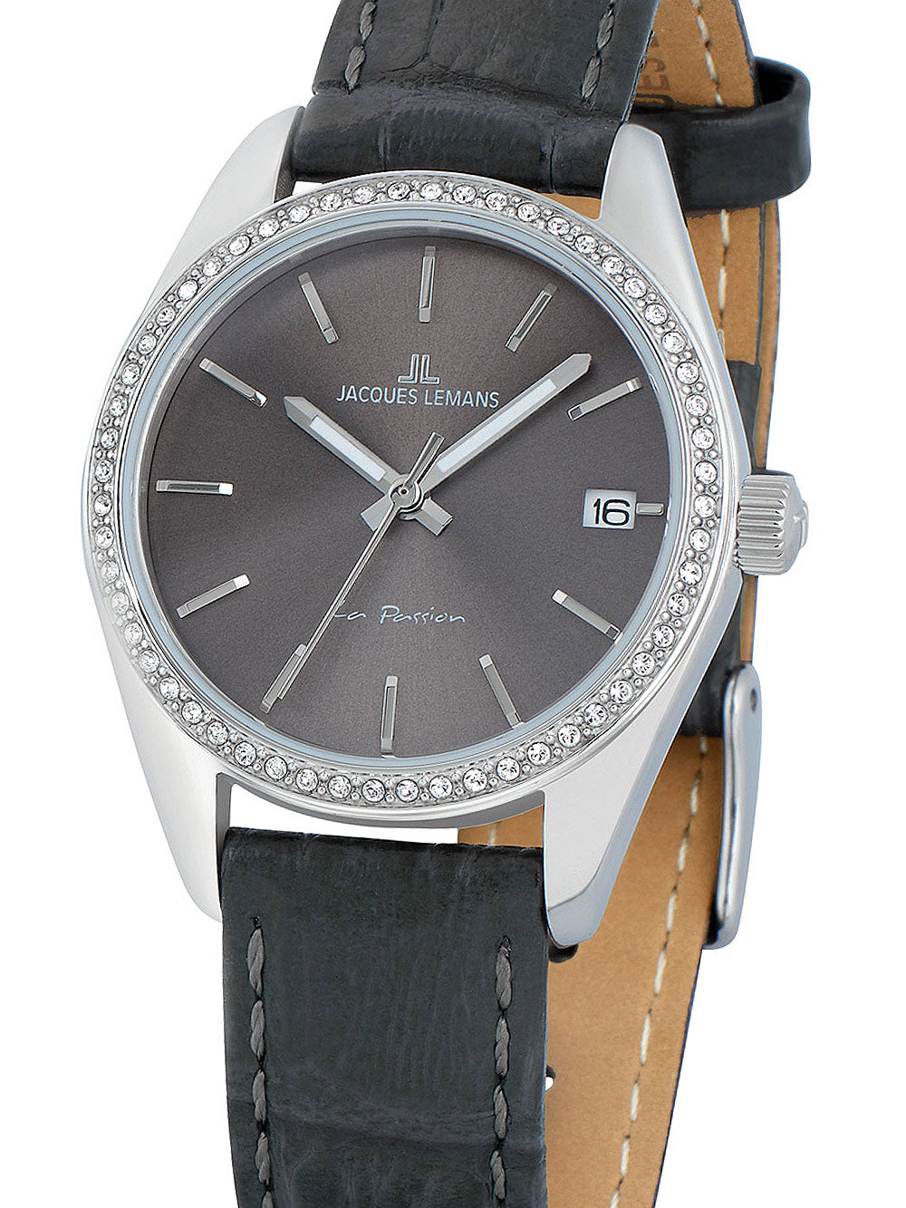 Jacques Lemans 1-2085A La Passion moteriškas laikrodis 30mm 10ATM