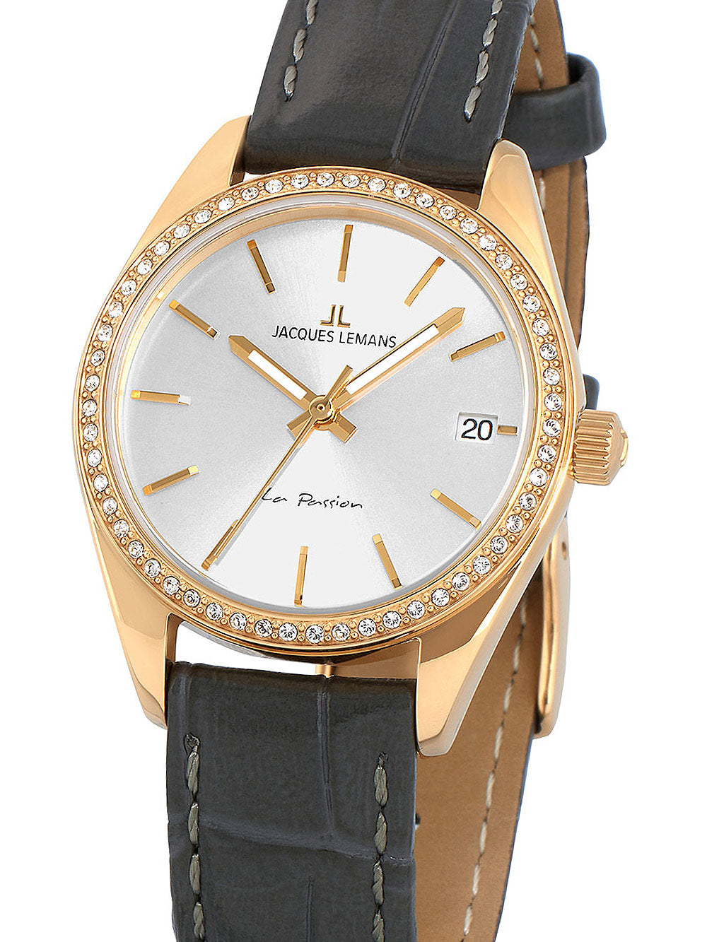 Jacques Lemans 1-2085C La Passion moteriškas laikrodis 30mm 10ATM