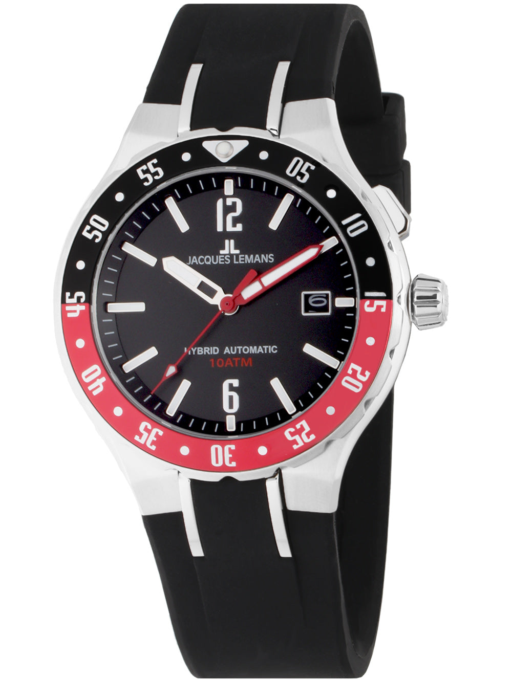 Jacques Lemans 1-2109A Hybromatic vyriškas laikrodis 42mm