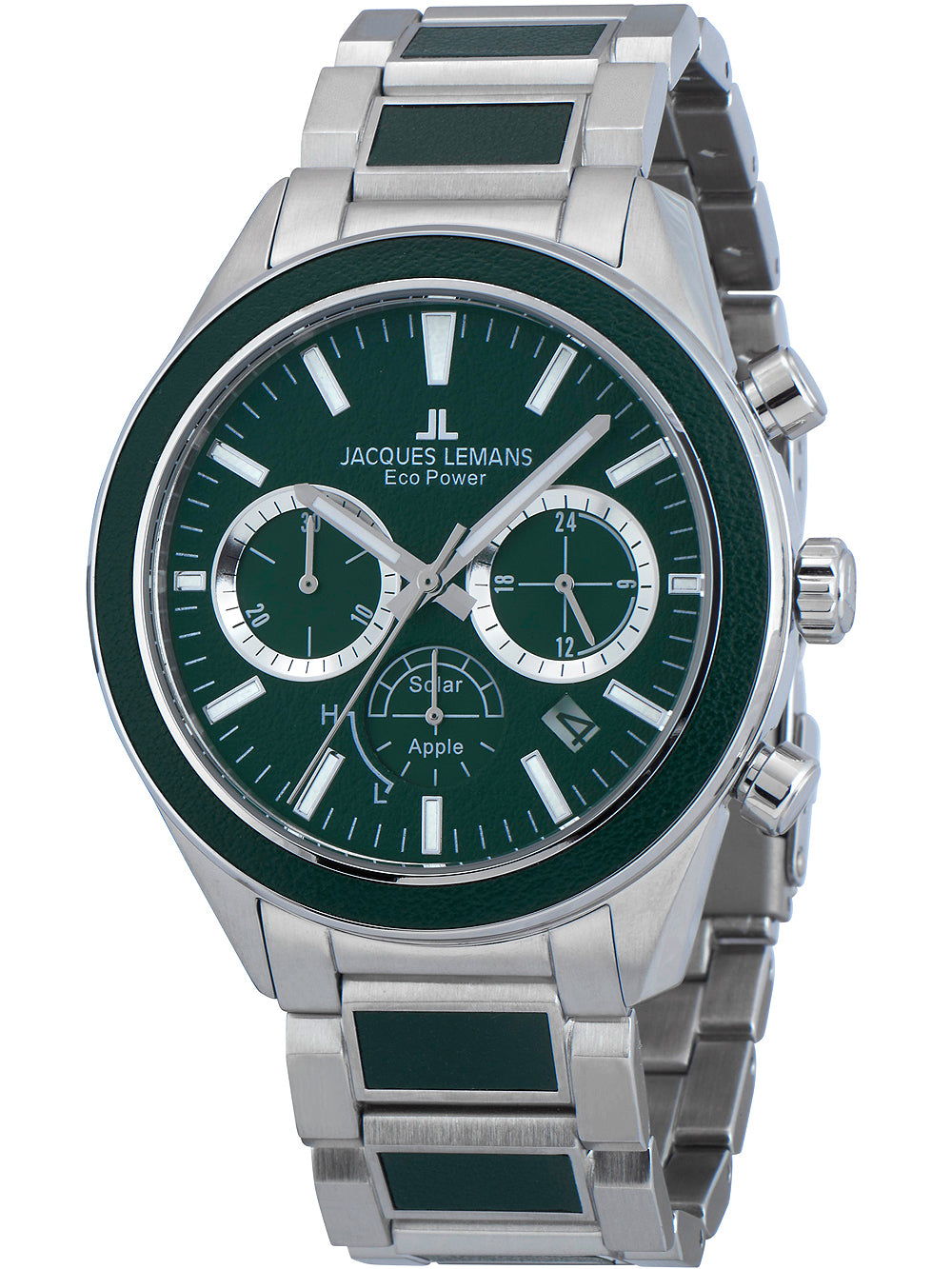 Jacques Lemans 1-2115G Eco Power Apple 44mm 10ATM