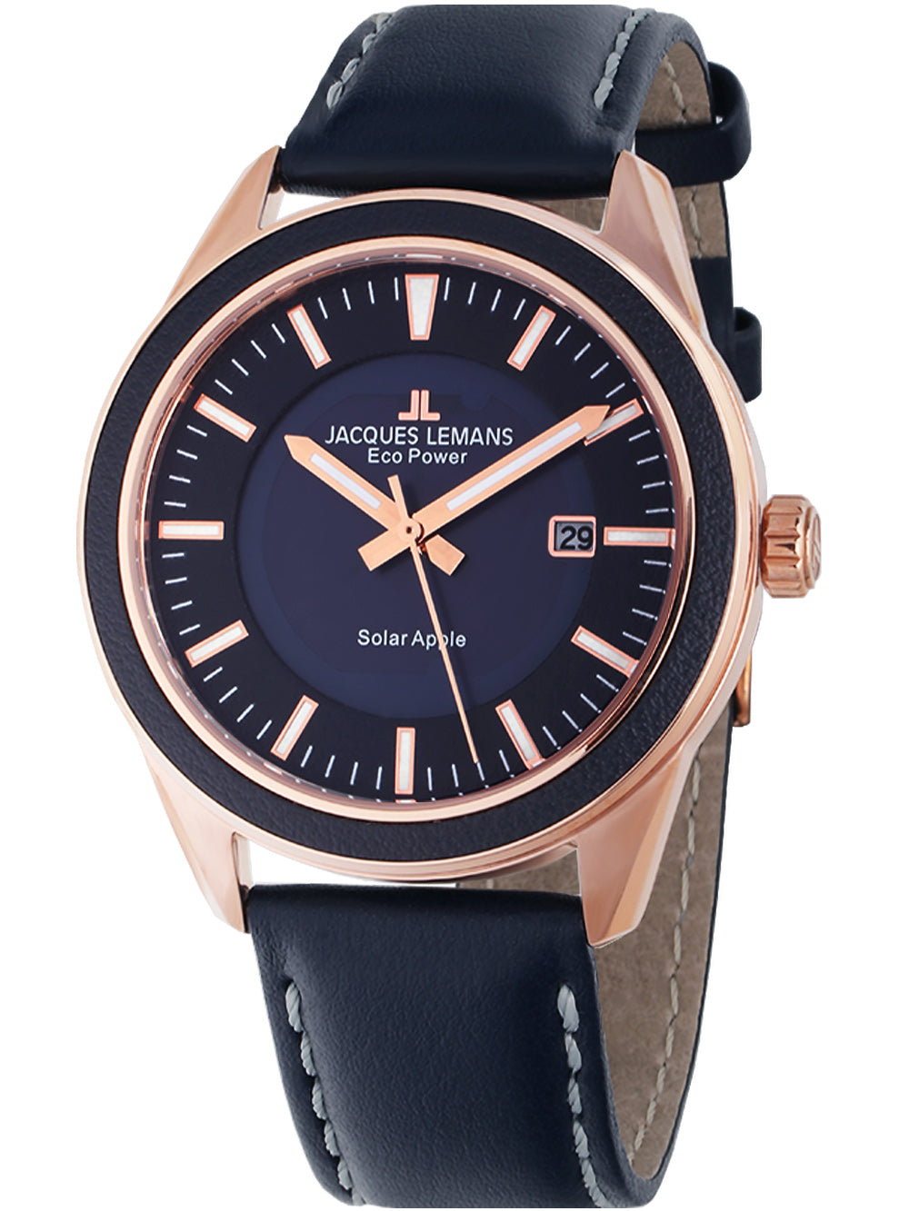 Jacques Lemans 1-2116C Eco Power Apple 40mm 10ATM