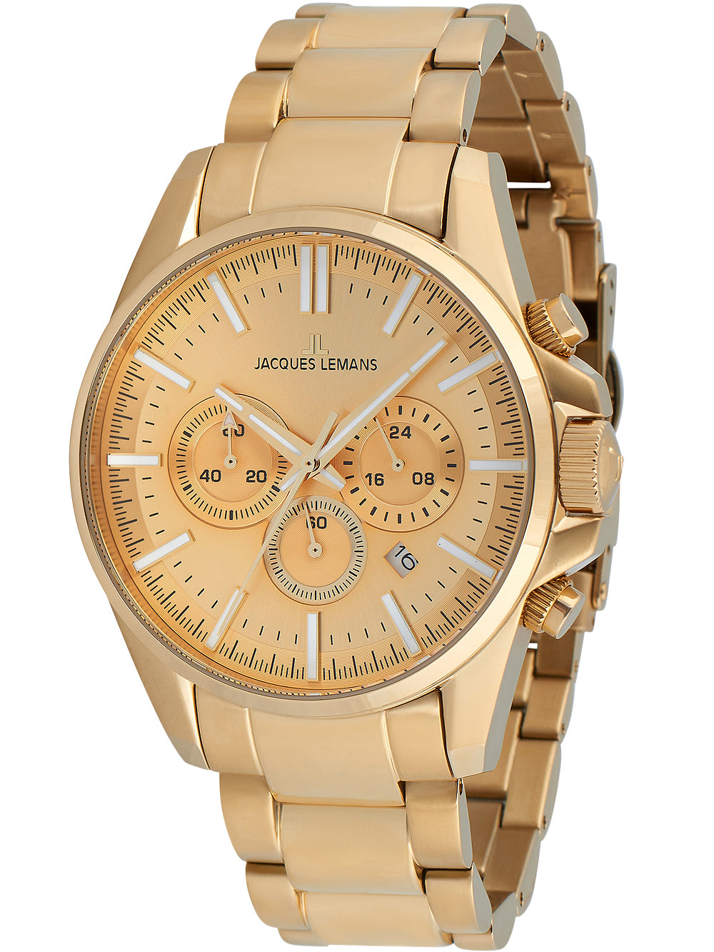Jacques Lemans 1-2119I Liverpool chronograph 44mm 10ATM