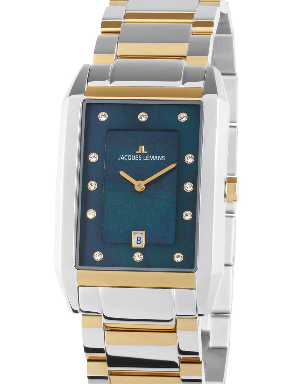 Jacques Lemans 1-2159O Torino square Unisex laikrodis 30mm 5ATM