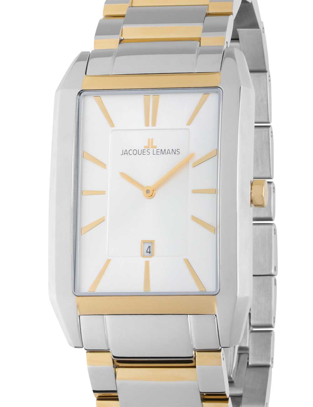 Jacques Lemans 1-2160L Torino square vyriškas laikrodis 34mm 5ATM