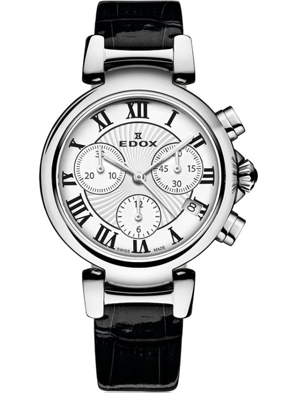 Edox 10220-3C-AR LaPassion Chronograph moteriškas laikrodis 35mm 5ATM