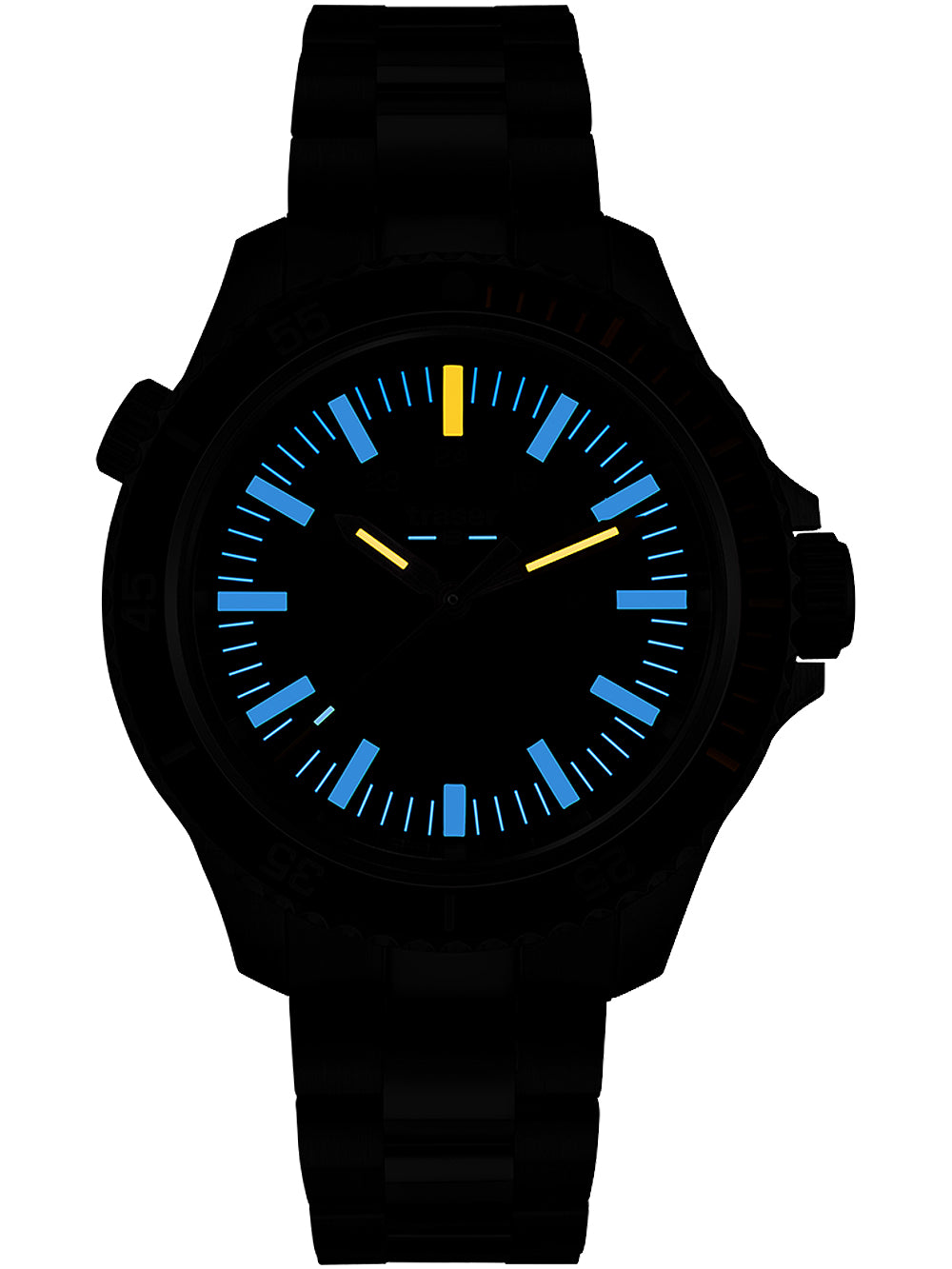 Traser H3 110332 P67 Diver Automatic T100 Grey vyriškas laikrodis 46mm 50ATM