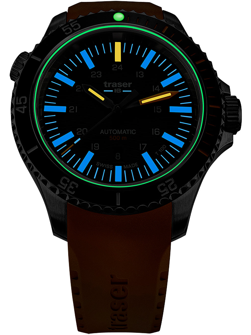 Traser H3 110331 P67 Diver Automatic T100 Grey vyriškas laikrodis 46mm 50ATM