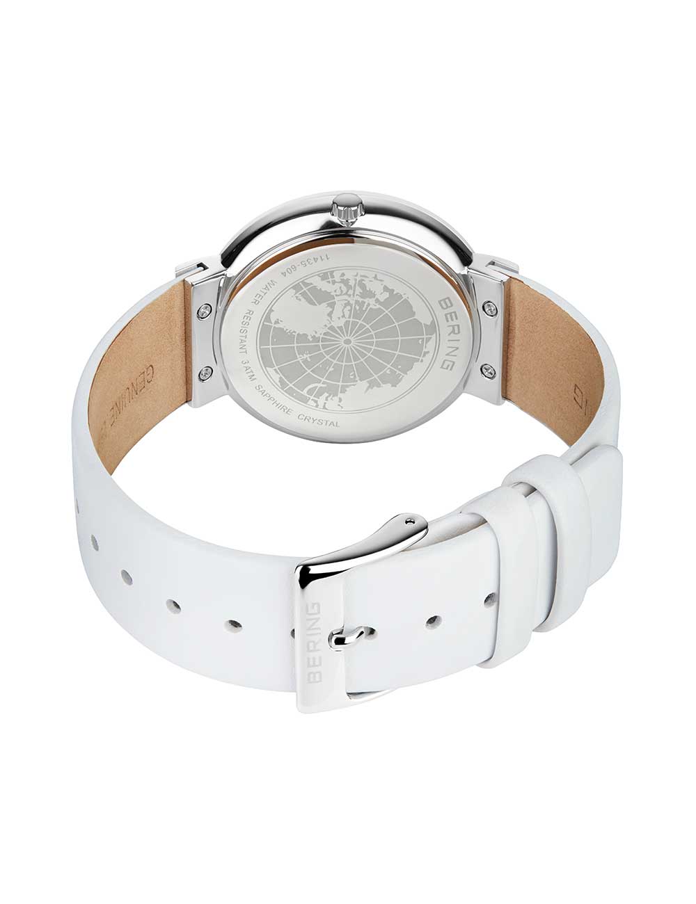 Bering 11435-604 moteriškas laikrodis Ceramic 35mm 5ATM