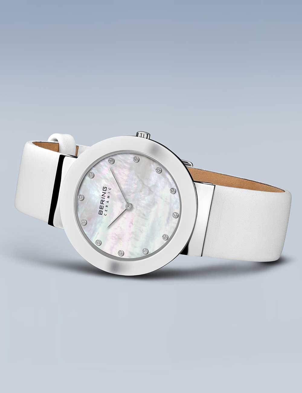 Bering 11435-604 moteriškas laikrodis Ceramic 35mm 5ATM