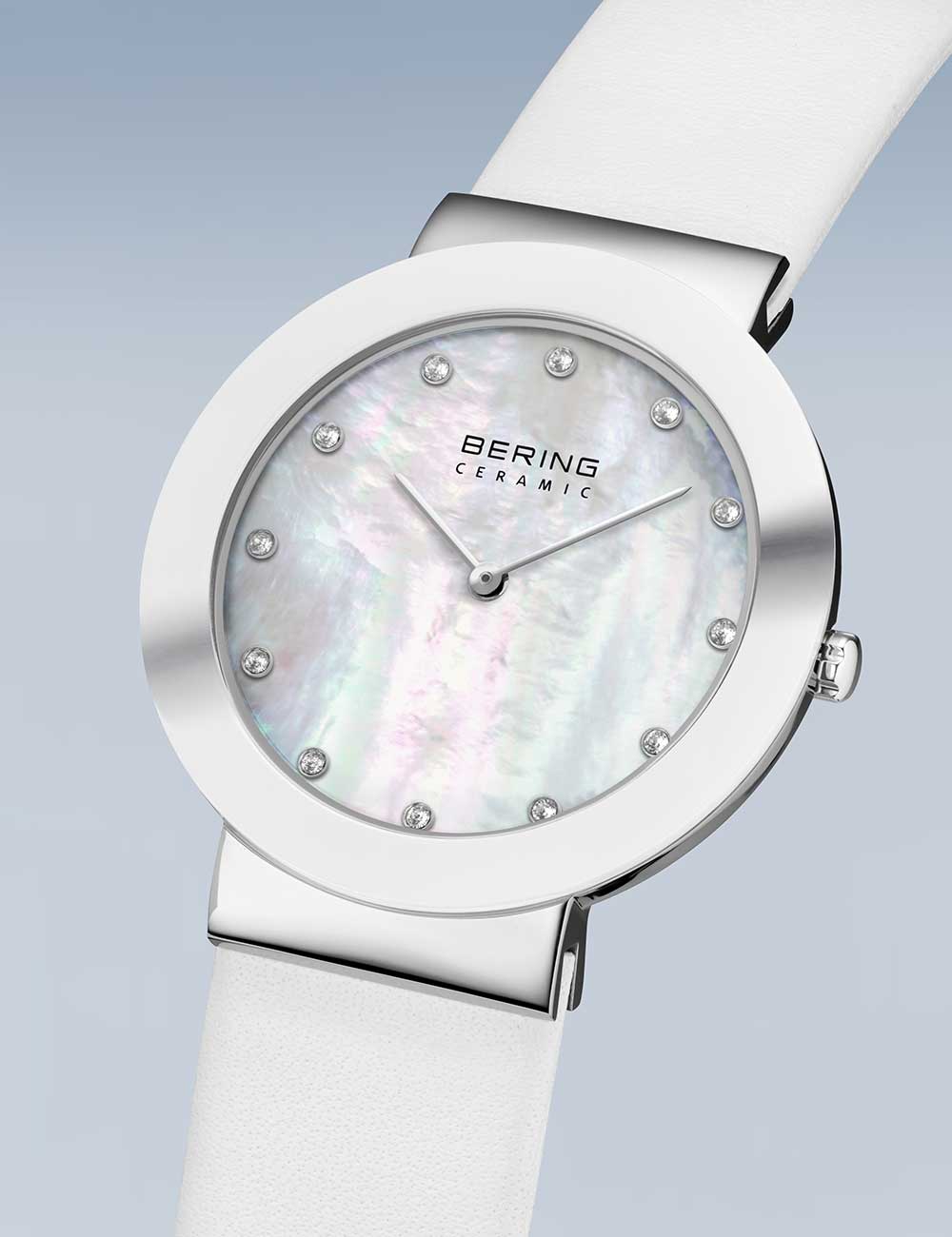 Bering 11435-604 moteriškas laikrodis Ceramic 35mm 5ATM