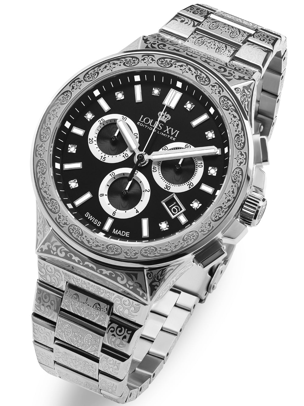 Louis XVI LXVI1214 Le Monarque Chronograph 42mm 5ATM