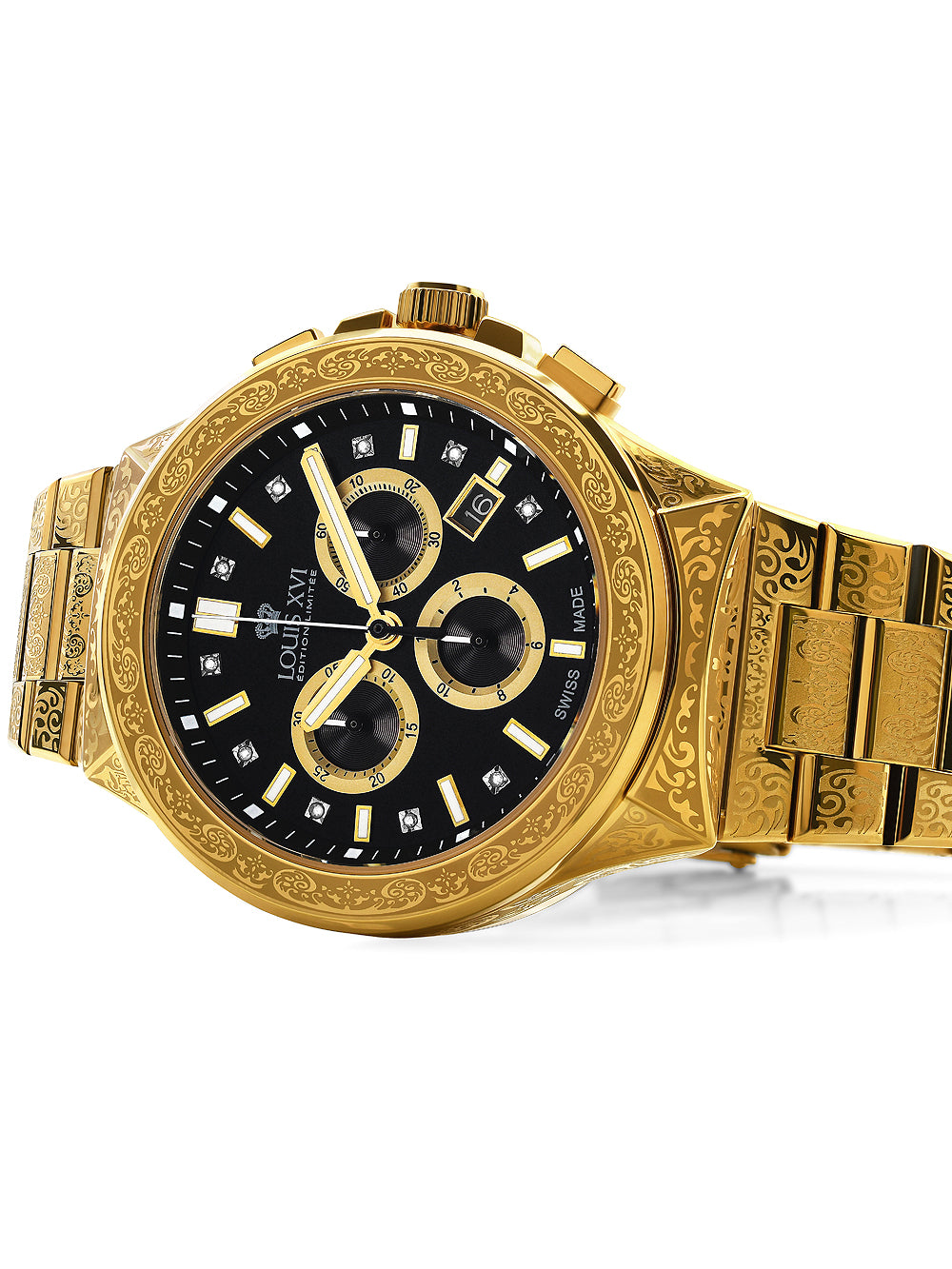 Louis XVI LXVI1215 Le Monarque Chronograph 42mm 5ATM