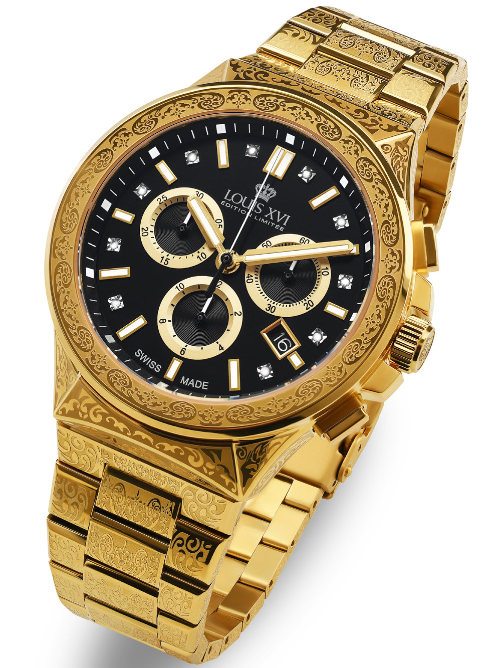 Louis XVI LXVI1215 Le Monarque Chronograph 42mm 5ATM