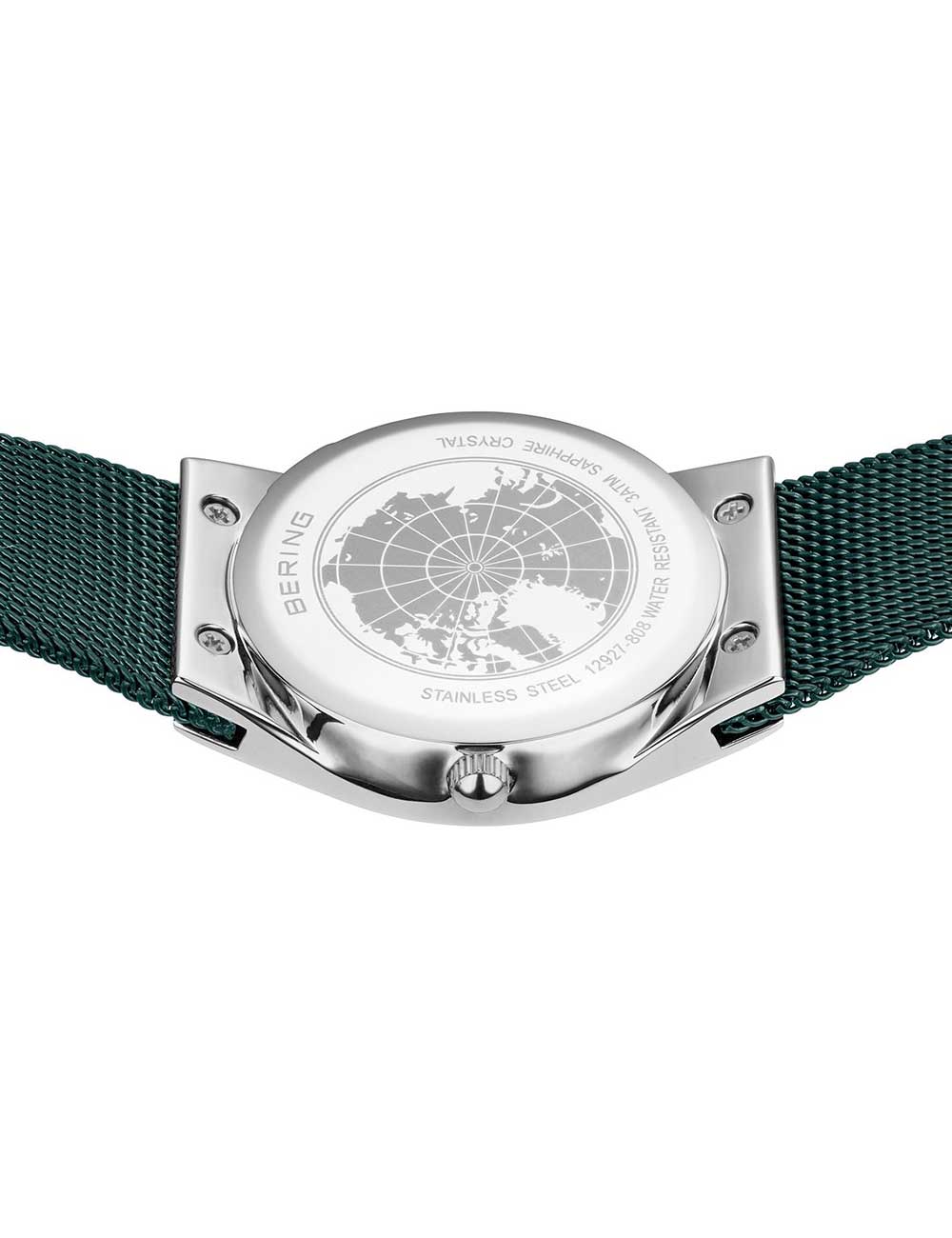 Bering 12927-808 Classic moteriškas laikrodis Swarovski Crystals 27mm 3ATM