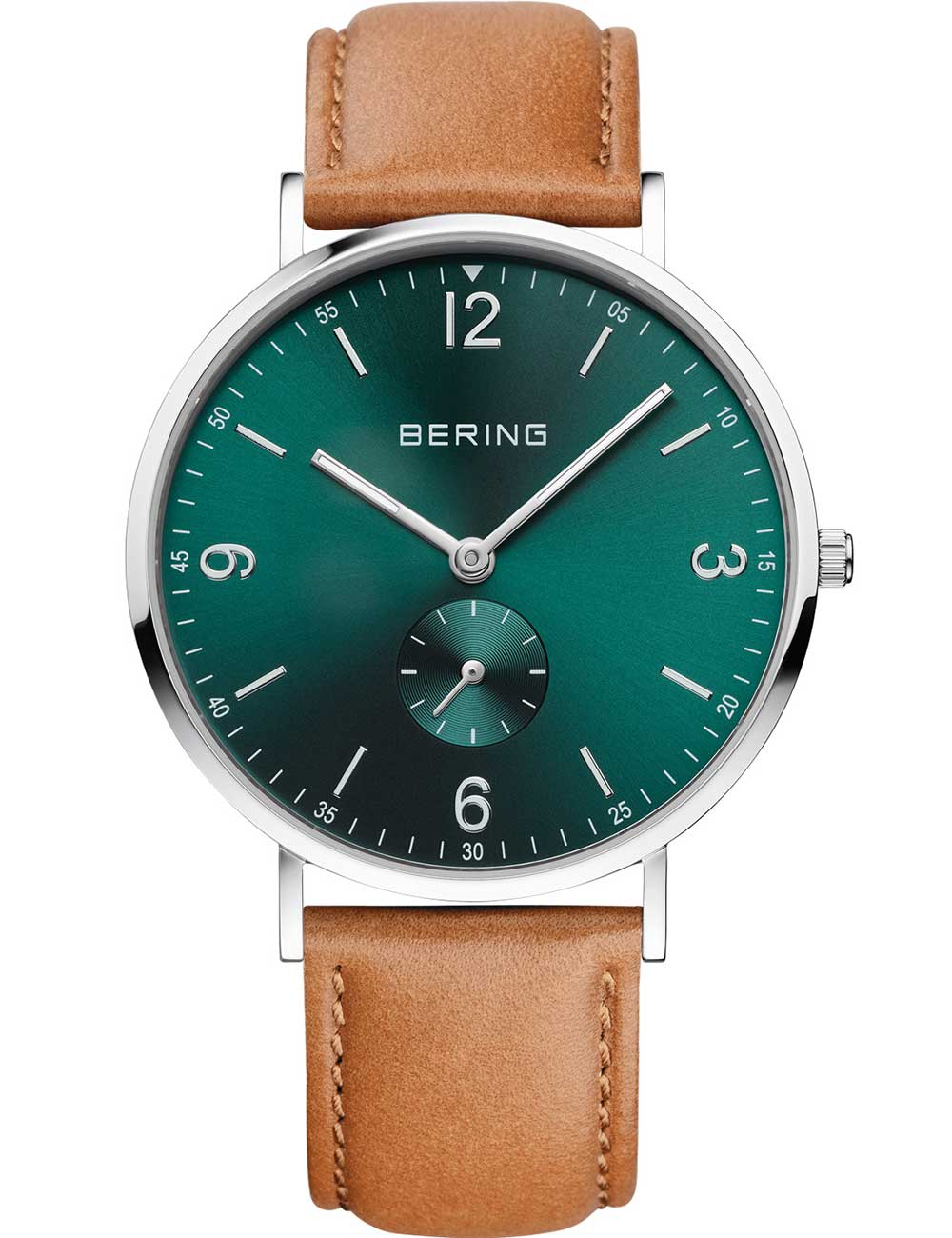 Bering 14040-508 vyriškas laikrodis Classic Small Second 40mm 3ATM