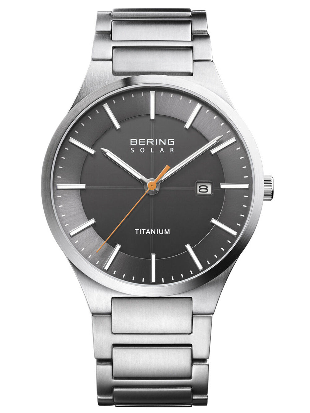 Bering 15239-779 solar vyriškas laikrodis 39mm 10ATM