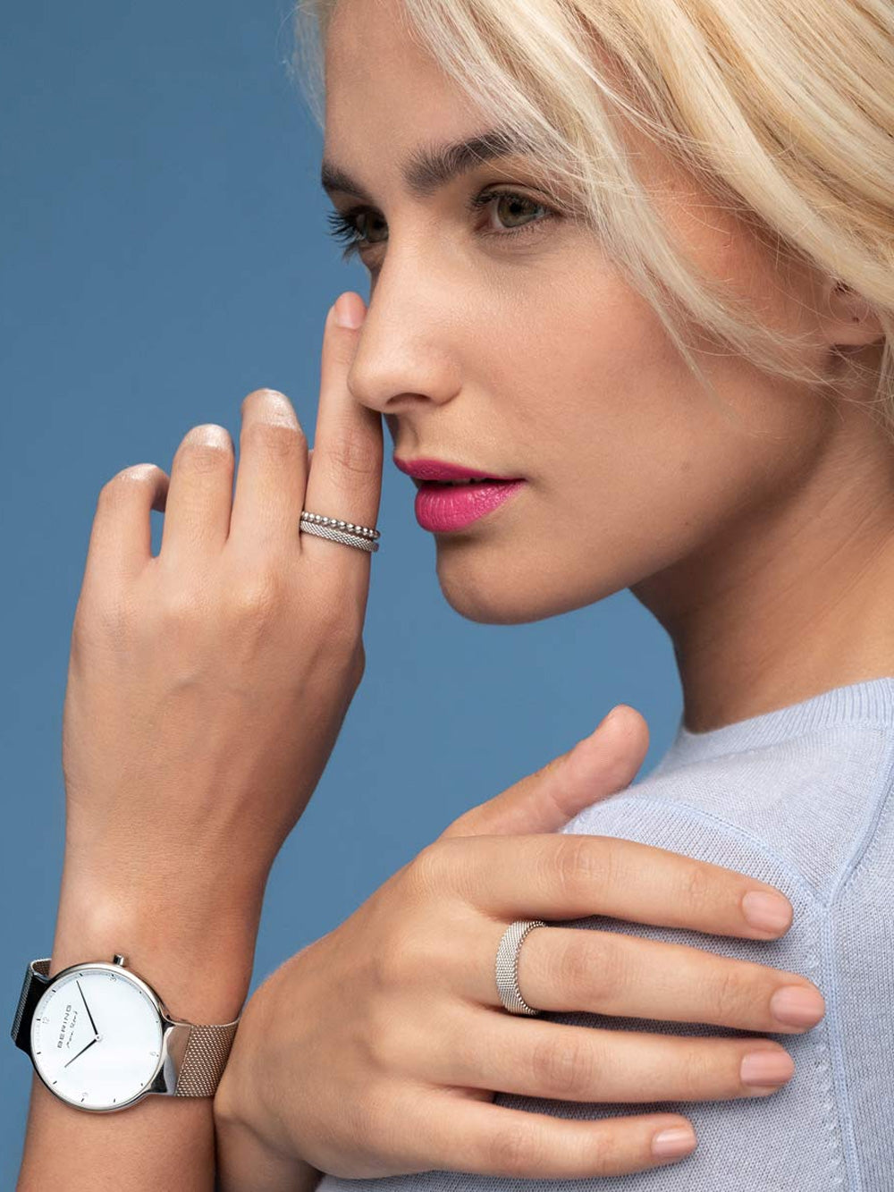 Bering 15540-004 Max René vyriškas laikrodis 40mm 5ATM