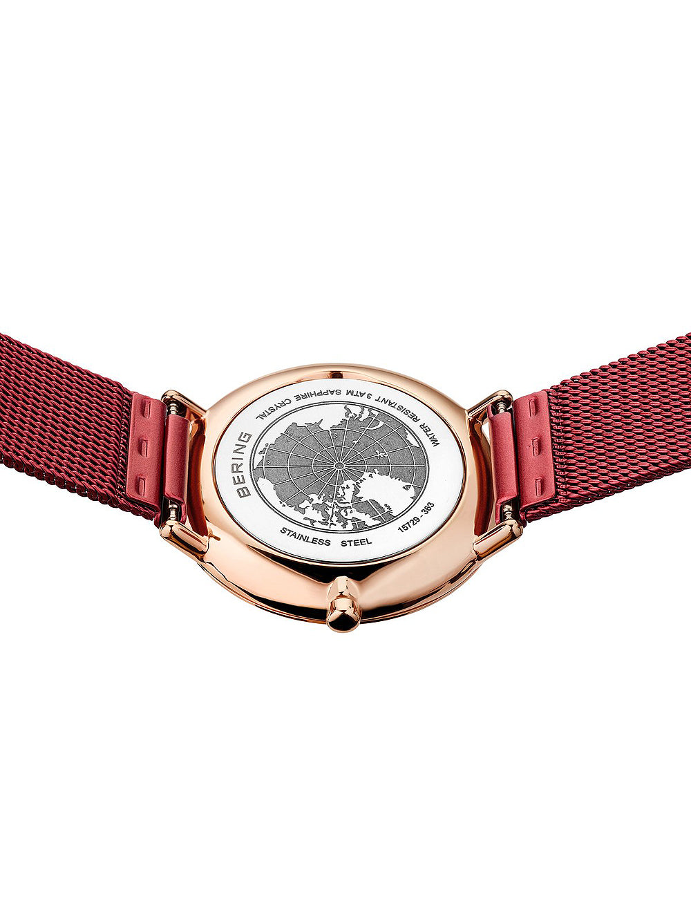Bering 15729-363 moteriškas laikrodis Ultra Slim 29mm 3ATM