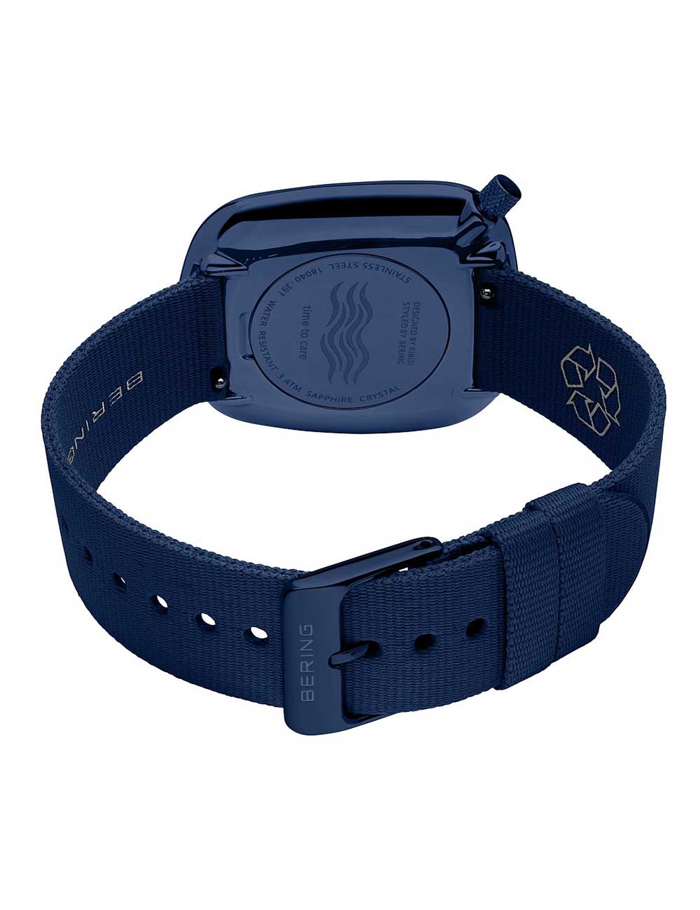 Bering 18040-397 vyriškas laikrodis Pebble 40mm 3ATM