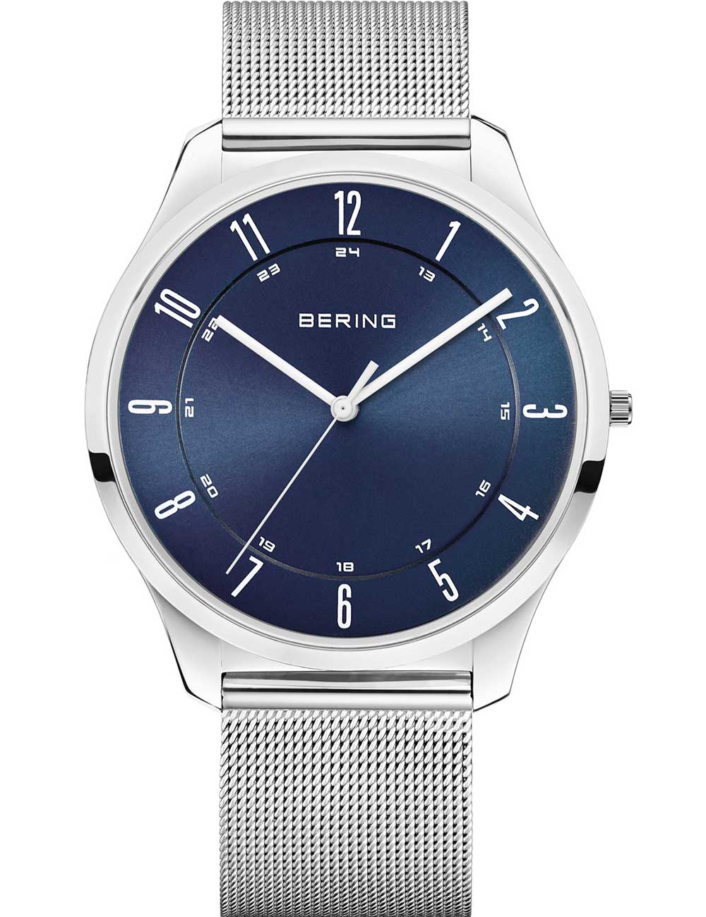 Bering 18340-307 vyriškas laikrodis Ultra-Slim 40mm 3ATM
