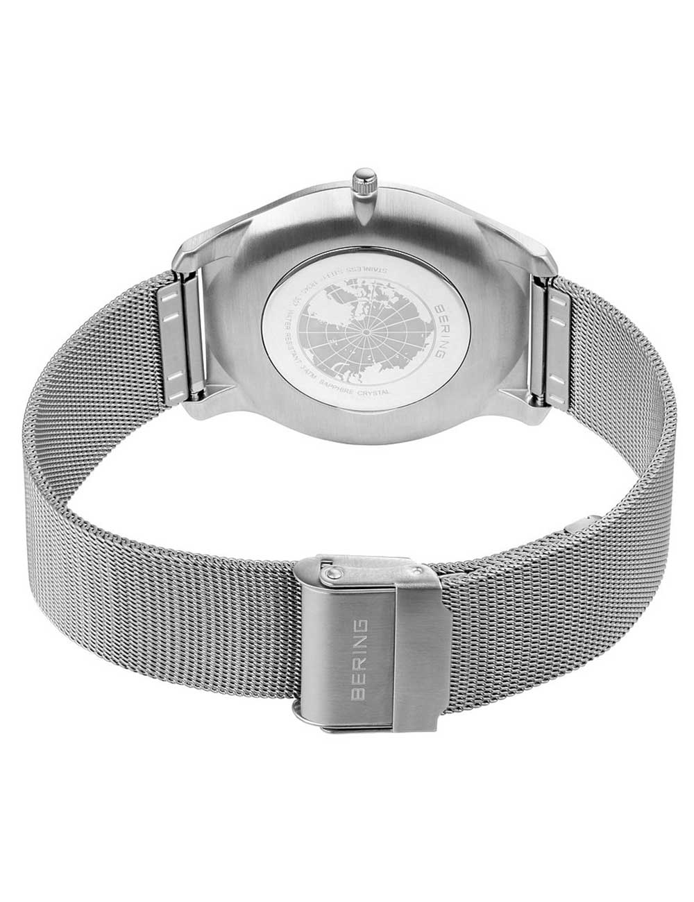 Bering 18340-307 vyriškas laikrodis Ultra-Slim 40mm 3ATM