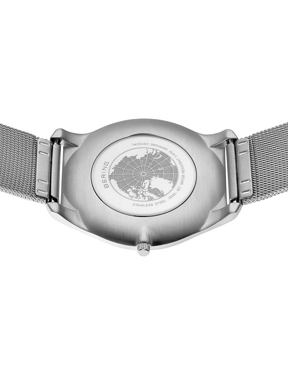 Bering 18340-307 vyriškas laikrodis Ultra-Slim 40mm 3ATM