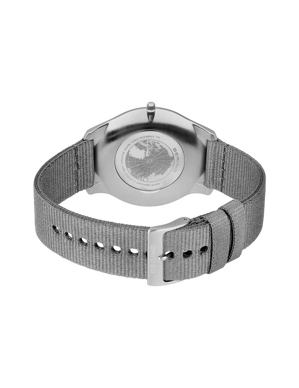 Bering 18342-577 vyriškas laikrodis Ocean Ultra Slim #tide 42mm 3ATM
