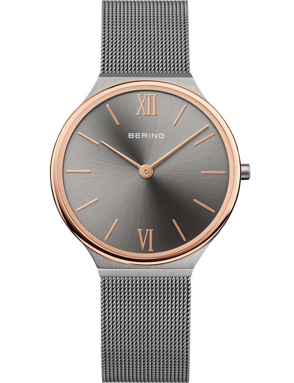 Bering 18434-369 moteriškas laikrodis Ultra-Slim 34mm 3ATM