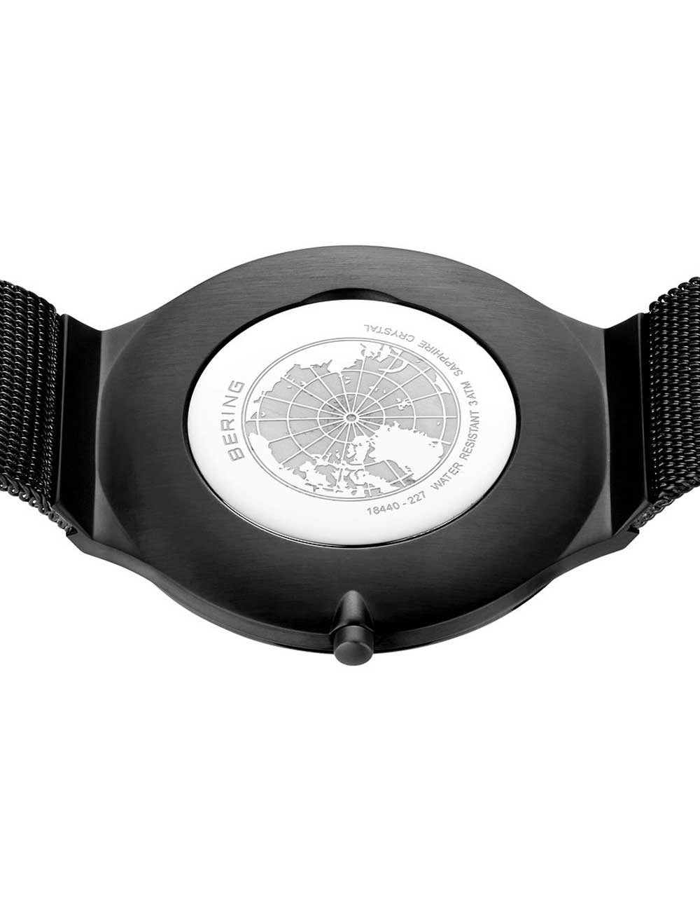 Bering 18440-227 Classic vyriškas laikrodis 40mm 3ATM