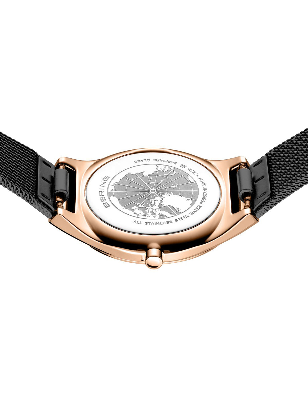 Bering 18729-166 moteriškas laikrodis Ultra Slim 29mm 3ATM