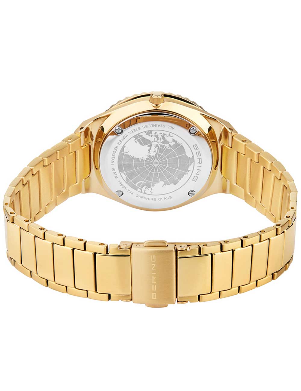 Bering 18936-734 moteriškas laikrodis Classic 36mm 10ATM