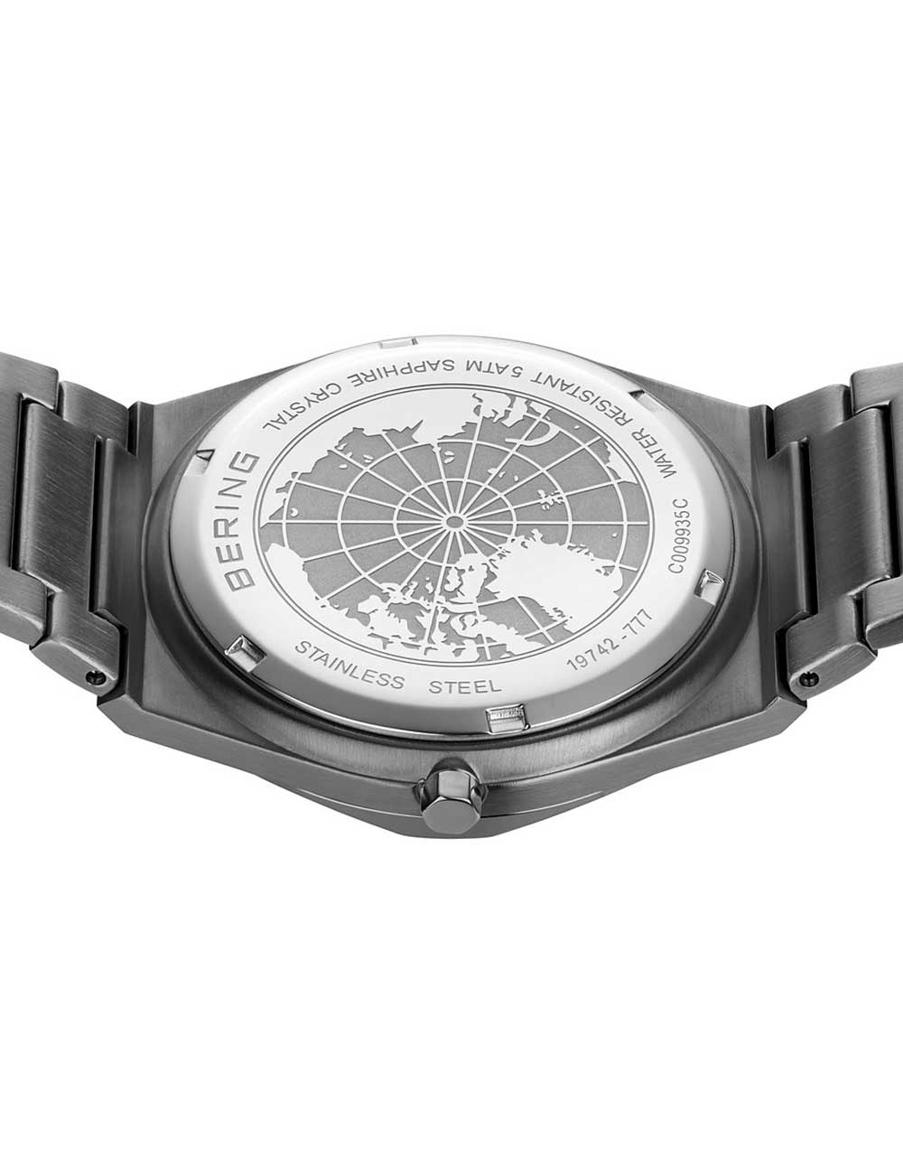 Bering 19742-777 vyriškas laikrodis Classic 42mm 10ATM