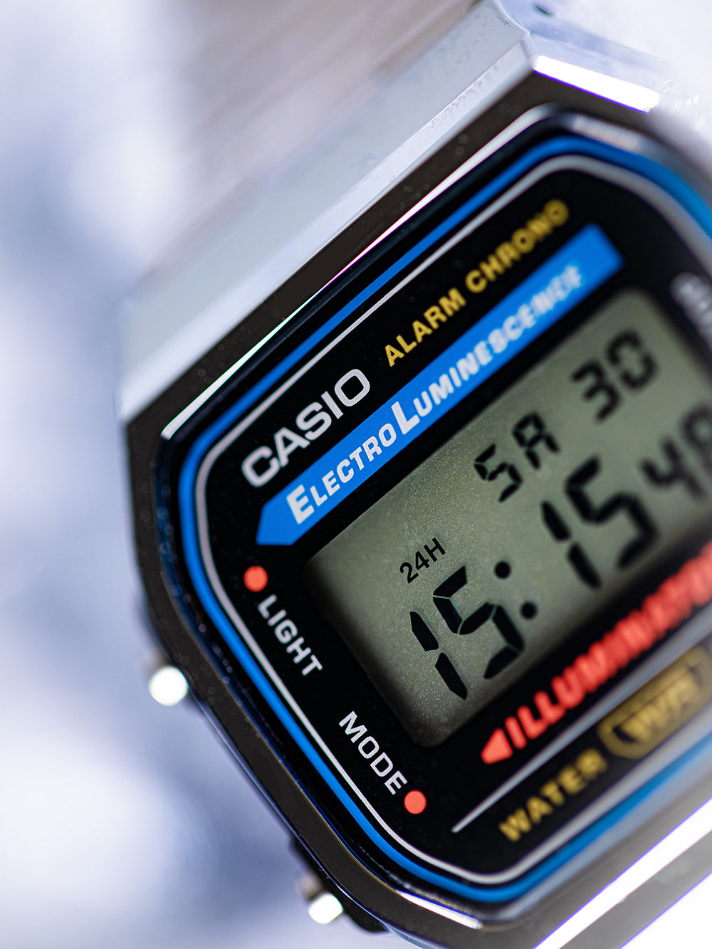 CASIO A168WA-1YES Collection 35mm 3 ATM