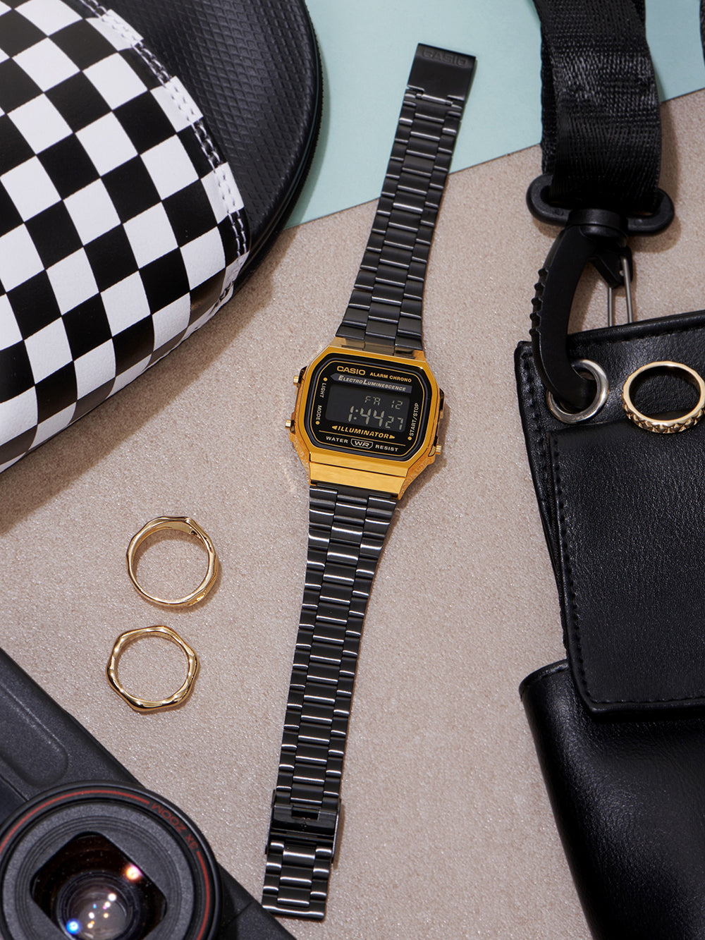 Casio A168WEGB-1BEF Vintage Iconic 36mm