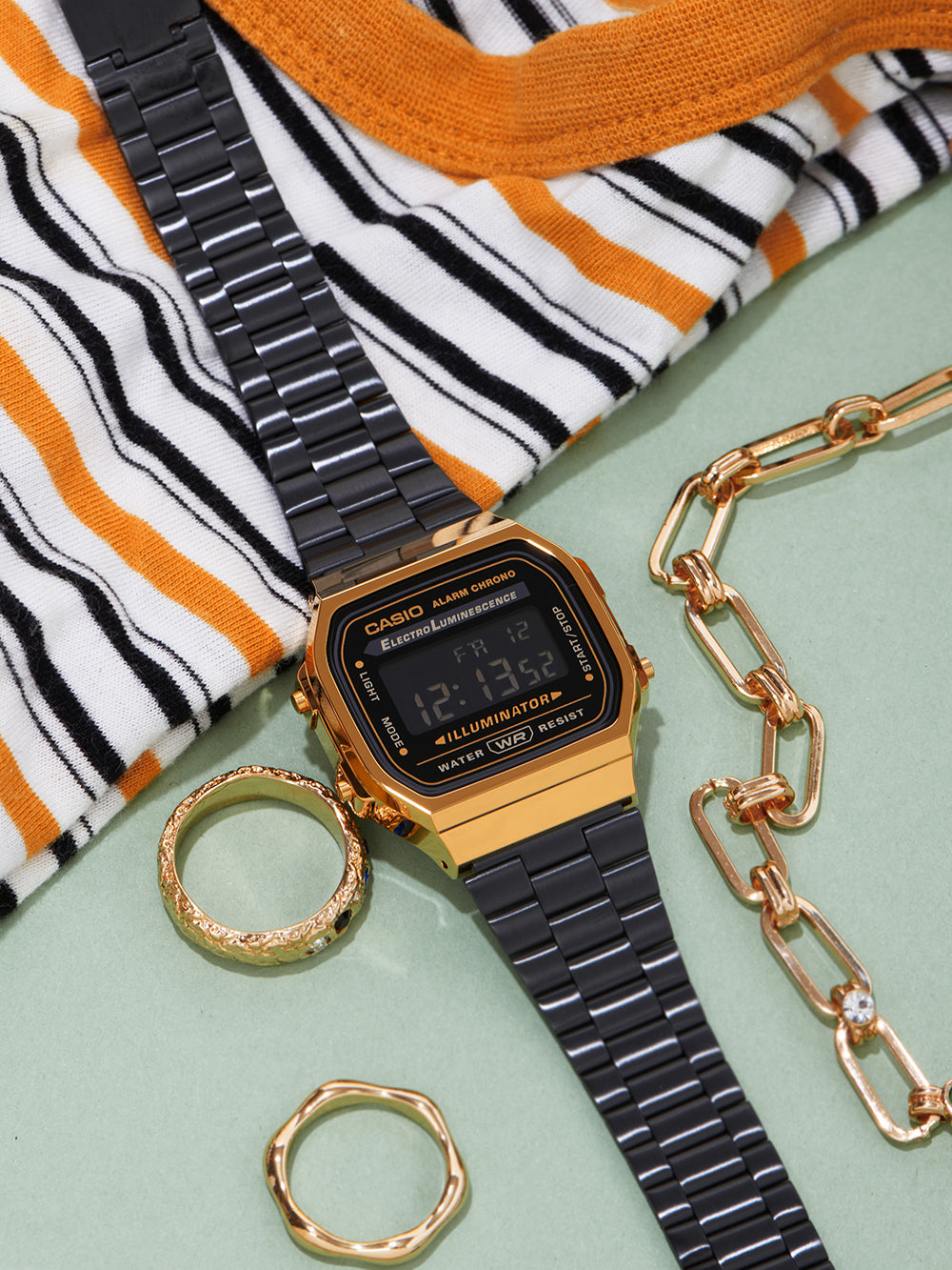 Casio A168WEGB-1BEF Vintage Iconic 36mm