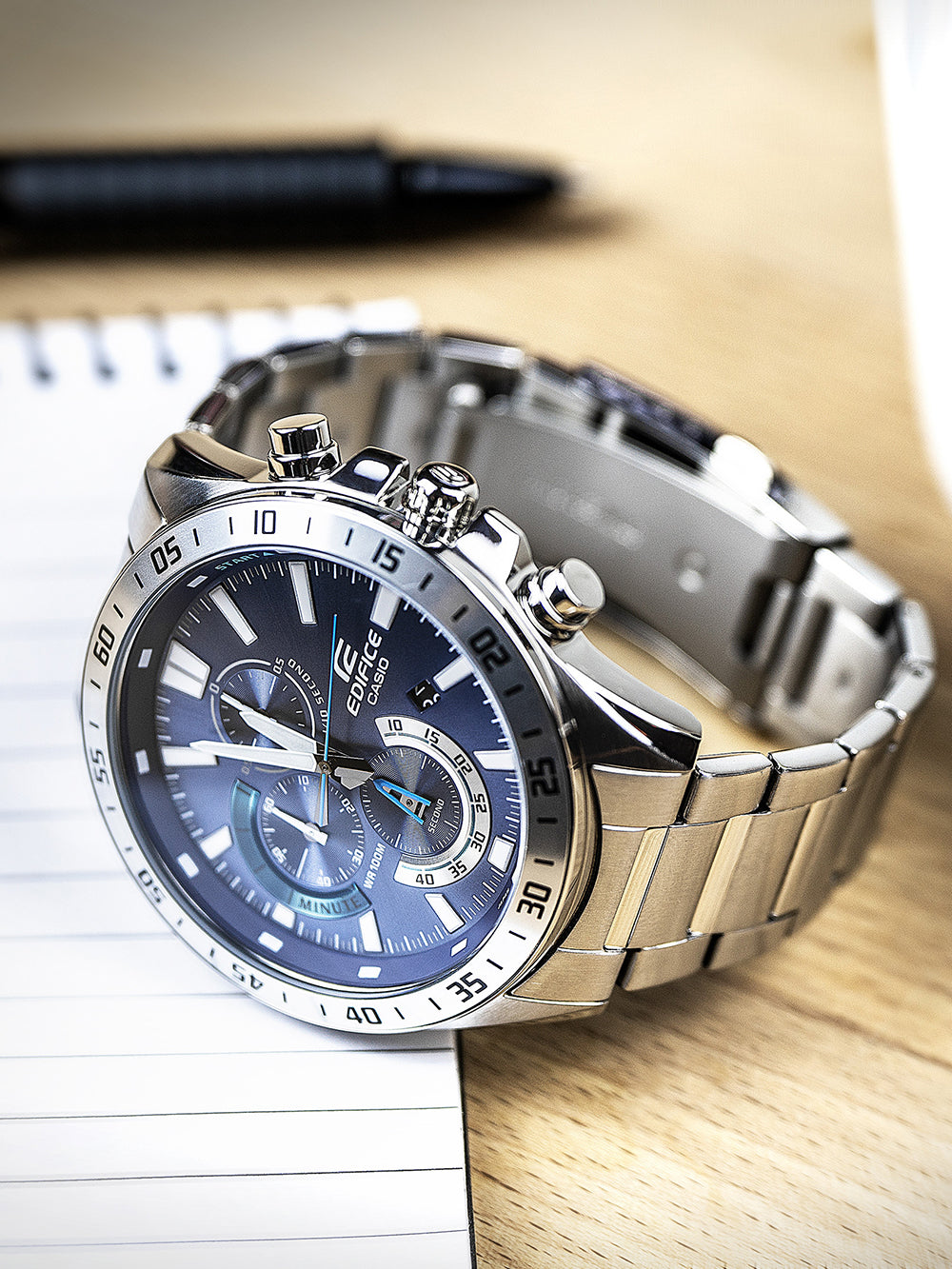 Casio EFV-620D-2AVUEF Edifice vyriškas laikrodis 49mm 10ATM