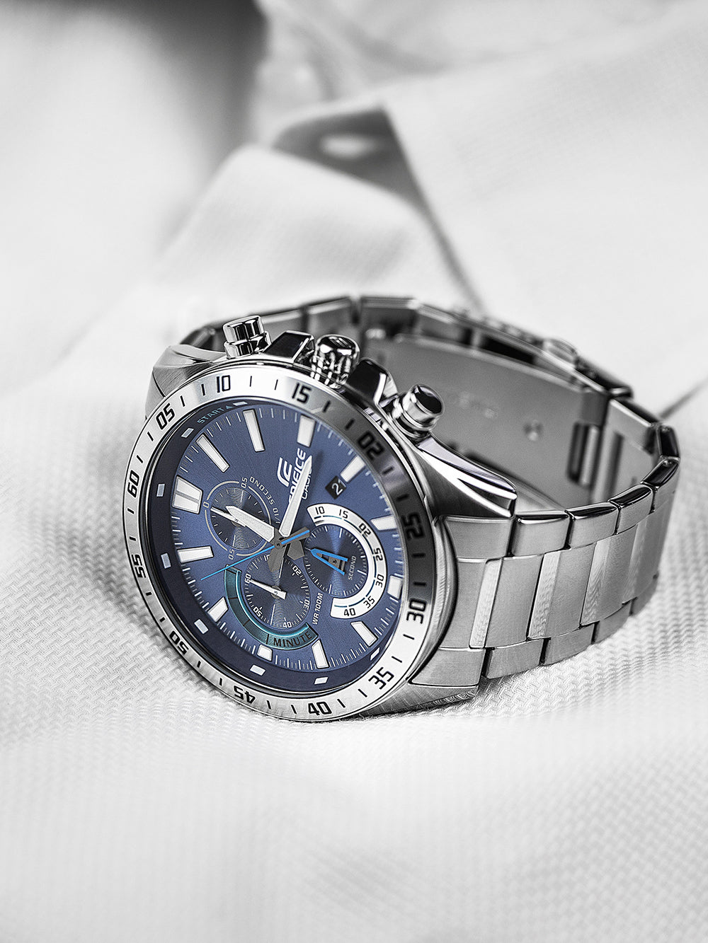 Casio EFV-620D-2AVUEF Edifice vyriškas laikrodis 49mm 10ATM